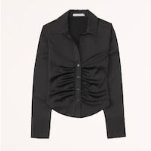 NWT Abercrombie Silk Blouse